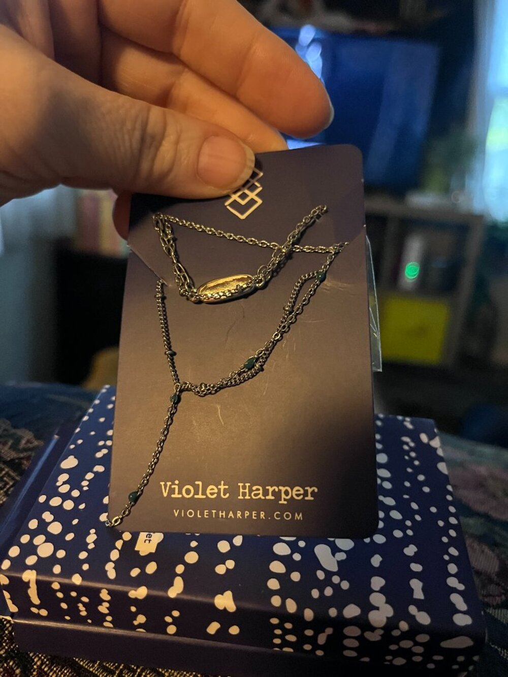 Violet Harper Layered Necklace and Bracelet Set